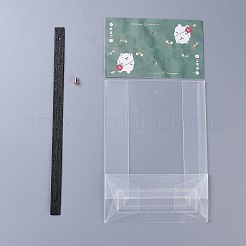 Пластиковый прозрачный подарочный пакет OPP-B002-I01