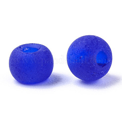 Perline di vetro satinato colori&nbsp;SEED-S040-04A-04