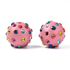Abalorios de Diamante de imitación de arcilla polímero&nbsp;RB-T017-31B
