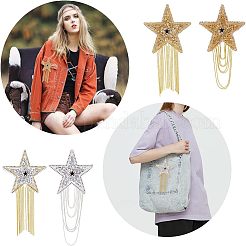 4 шт. 2 стиля эмалевых стразов DIY-FG0002-73