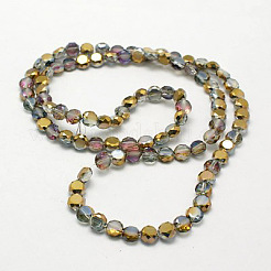 Гальванические стеклянные бусины&nbsp;EGLA-D028-03