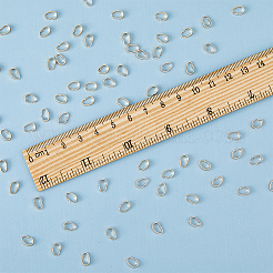 120 шт. латунные защелки на дужках KK-HY0002-74