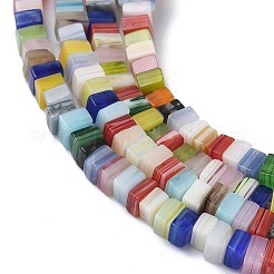 Бусы лэмпворк ручной работы&nbsp;LAMP-Q037-02A-09