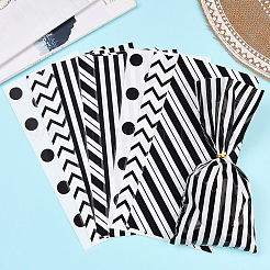 100 шт. 4-х видов прямоугольных пластиковых пакетиков для конфет&nbsp;ABAG-WH20013-19G