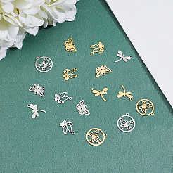 16 шт. 8 подвески из нержавеющей стали 201&nbsp;STAS-UN0023-14