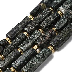 Природные SERAPHINITE нитей бисера G-D353-A05