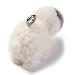 Кулоны из флокированной смолы&nbsp;RESI-S010-05A