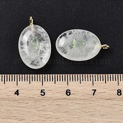 Подвески из натурального смешанного камня и кубического циркония&nbsp;G-Z076-01G