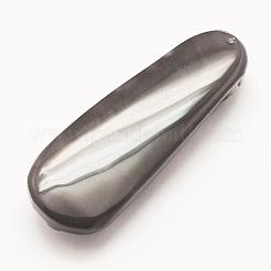 Резные натуральные ледяные радужные обсидиановые большие подвески G-G660-43