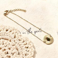 Браслеты из нержавеющей стали 304 для женщин BJEW-Z087-06G