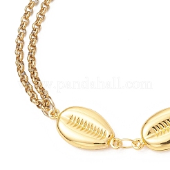 3 шт. Браслет-цепочка из нержавеющей стали 304 в двух вариантах дизайна на морскую тематику.&nbsp;BJEW-JB13422