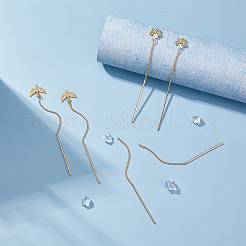 20 шт. латунные серьги-гвоздики фурнитура KK-HY0003-48