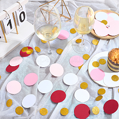 200 шт. круглый бумажный стол для разбрасывания конфетти&nbsp;DIY-SC0032-57A