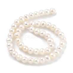 Нити из натурального культивированного пресноводного жемчуга PEAR-C003-08E