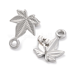 Фурнитура для сережек-гвоздиков из нержавеющей стали 304 EJEW-H013-18P