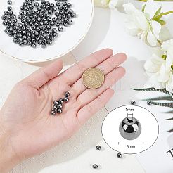 Unmagnetische synthetischen Hämatitkornen Stränge&nbsp;G-OC0001-65-6mm