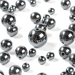 340 pz 4 dimensioni fili di perline di ematite sintetica non magnetica&nbsp;G-LS0001-16