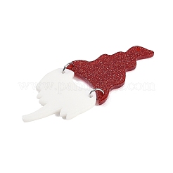 Акриловые подвески на рождественскую тематику OACR-Q100-03A