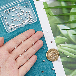 100 шт. Латунные дистанционные бусины&nbsp;KK-HS0015-30P