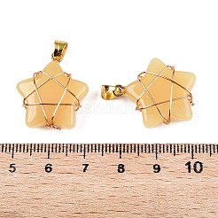 Подвески lampwork GLAA-T023-06E