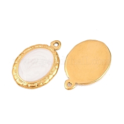 Pendentifs en acier inoxydable 304 émaillés&nbsp;STAS-K293-20G-01
