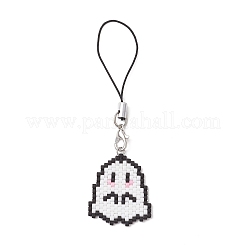 Подвески из стеклянного бисера ручной работы украшения HJEW-MZ00295