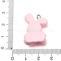 Pendentifs en résine opaque à thème animalier&nbsp;RE-CBA6A90-07P-03