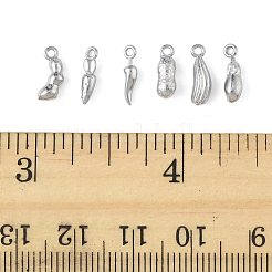 24 шт. 6 стиля овощей подвески из нержавеющей стали 304&nbsp;STAS-FS0002-11