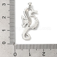 Тибетский стиль сплава Sea Horse подвески TIBEP-Q043-231-RS