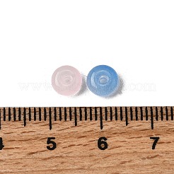 Имитация нефритовые четки стекла&nbsp;DGLA-C005-B01-3x6mm-07
