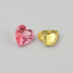 Кабошоны из стекла GLAA-WH0080-02B