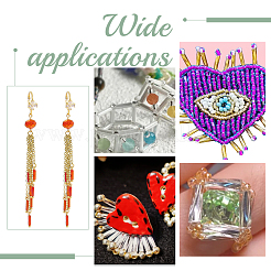 2700 шт. стеклянные бусины SEED-HY0001-21