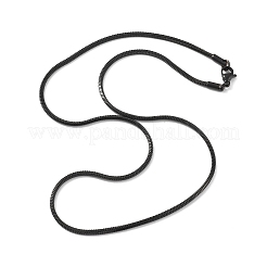 2 мм квадратные цепочки-змейки из нержавеющей стали 304 для женщин NJEW-B131-01A-EB