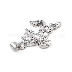 Messing Anhänger & Charms&nbsp;KK-B177-10A-P