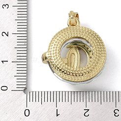 Латунный цирконий со стеклянными подвесками KK-Q815-11G