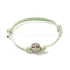 Braccialetto di cordone di perline in lega&nbsp;BJEW-JB08109