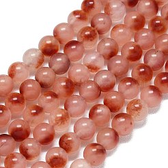 Натуральный Malaysia нефритовые бусы пряди&nbsp;G-B165-C01-4mm