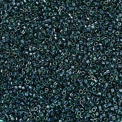MIYUKIデリカビーズ  シリンダー  日本製シードビーズ  11/0  （db0275)裏地付きエメラルド光沢  1.3x1.6mm  穴：0.8mm  約2000PCS /ボトル  10 G /ボトル&nbsp;SEED-JP0008-DB0275