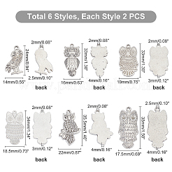 12 шт. 6 подвески из нержавеющей стали 304 STAS-UN0024-59