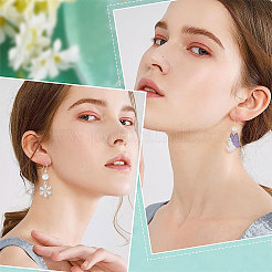 10 пара 2 стиля 925 крючка для сережек из стерлингового серебра STER-BBC0001-65