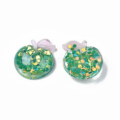 Herbstthema transparente Epoxidharz-Cabochons&nbsp;CRES-N034-01