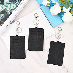 Термоперенос пустой держатель удостоверения личности из искусственной кожи&nbsp;AJEW-WH20018-184