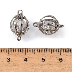 Eisenhohle Laternenperlenkäfig-Verbinder-Anhänger&nbsp;LS-IFIN-N014-02B