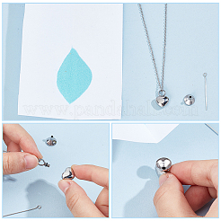 Ожерелье из урны с прахом из нержавеющей стали NJEW-CN0001-03P