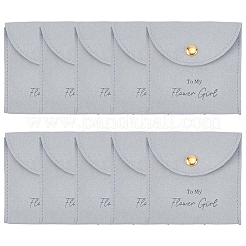 10шт бархатный мешочек с кнопкой ABAG-SP0001-42A