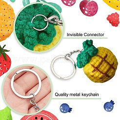 Набор для самостоятельного изготовления брелока с фруктовой тематикой&nbsp;DIY-FG0002-98
