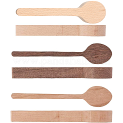 Резьба по дереву ложка AJEW-GF0001-40