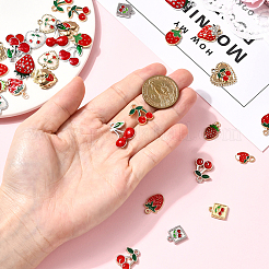 40 шт. 20 подвески из сплава клубники и вишни&nbsp;FIND-SC0019-92