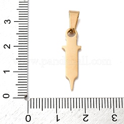 Подвески из нержавеющей стали 304 с эмалью&nbsp;STAS-P393-05G