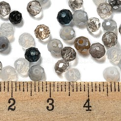 Прозрачные стеклянные бусины GLAA-G116-04A